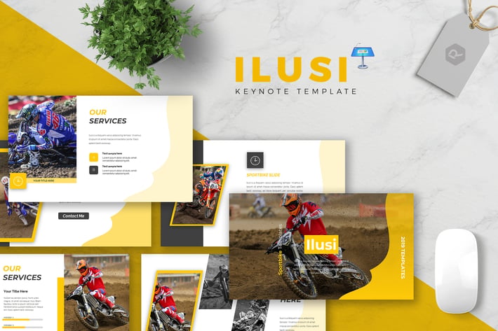 ILUSI - Sportbike Keynote Template