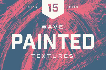 Painted Wave Textures