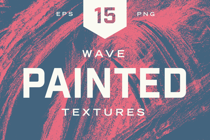 Painted Wave Textures