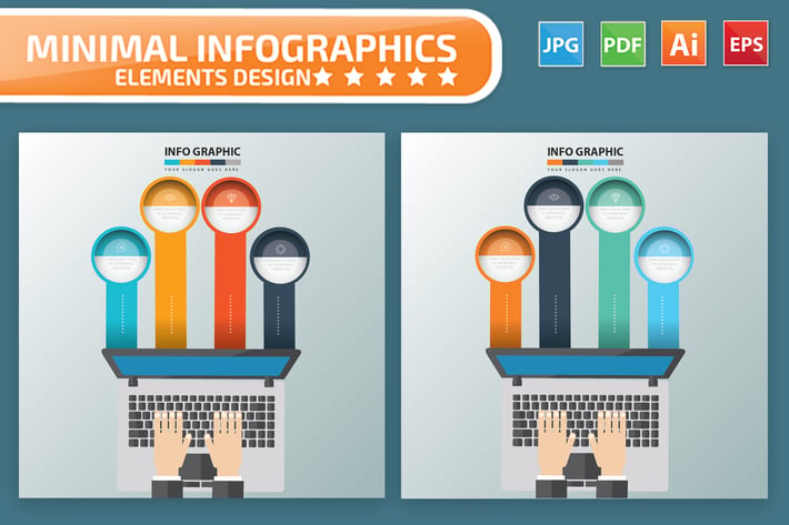 Laptop Infographics