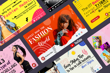 Fashion YouTube Thumbnails