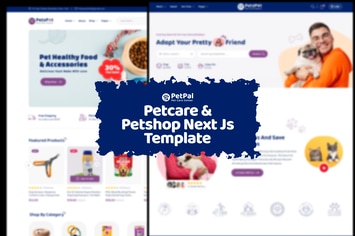 Petpal - Pet Care and Pet Shop Next Js Template