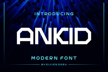 Ankid - Display Font