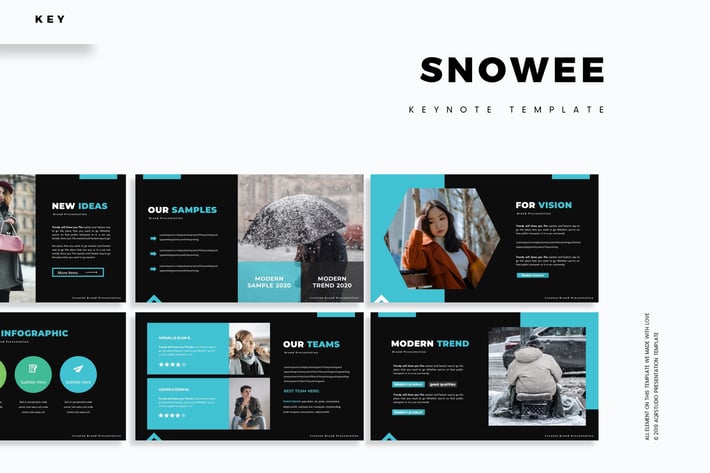Snowie - Keynote Template