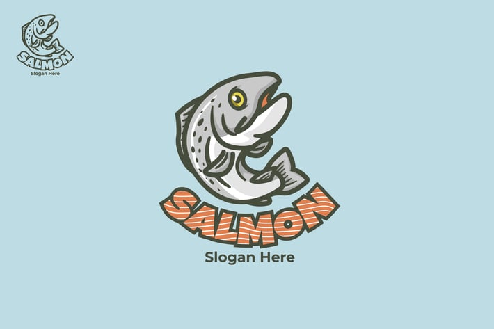 Salmon - Mascot & Esport Logo
