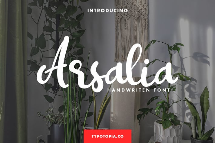 Arsalia Handwritten Font