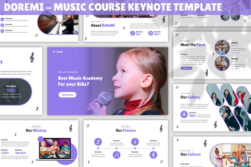 Doremi - Music Course Keynote Template