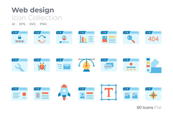 Web Design Color Icon