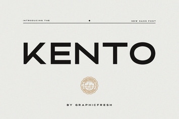 Kento - The Modern Sans Font