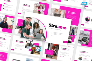 Streamo - Online Meeting Keynote Template