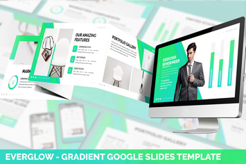 Everglow - Gradient Google Slides Template