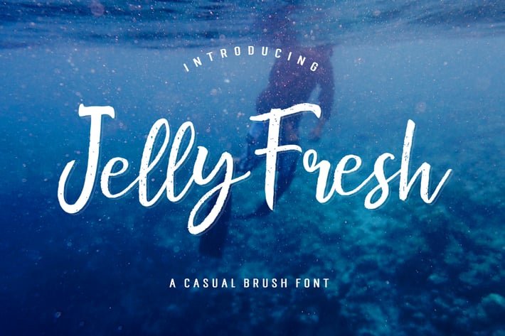 Jelly Fresh Brush Script