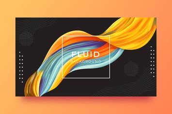 Liquid Abstract Background