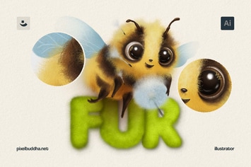 Fur Brushes for Illustrator