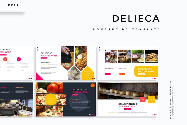 Delieca - Powerpoint Template