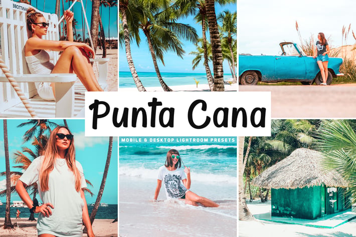 Punta Cana Mobile & Desktop Lightroom Presets