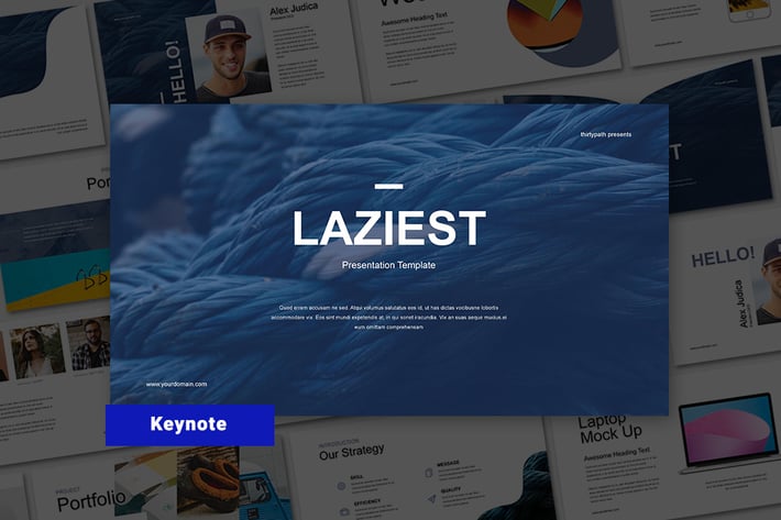 Laziest - Keynote Template