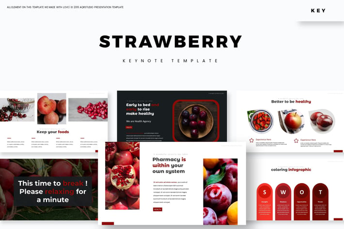Strawberry - Keynote Template
