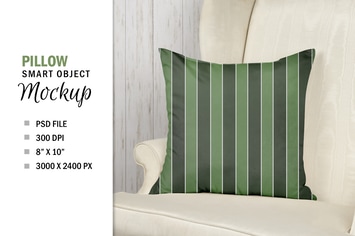 Smart Layer Pillow Chair Mockup Sublimation
