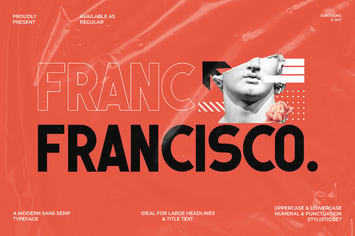 Francisco - Modern Sans Serif Typeface
