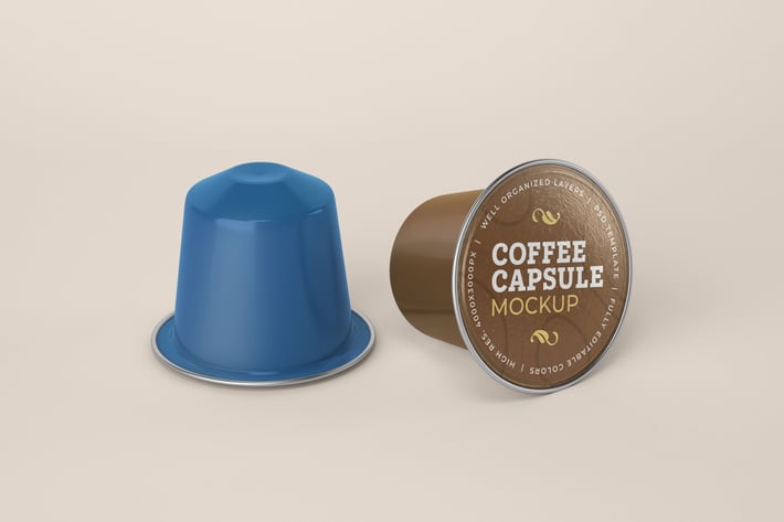 Coffee Capsule Mockup