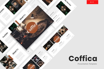 Coffica - Coffee Lovers Powerpoint Template