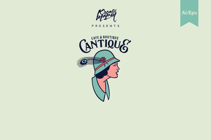 Cantique Logo Template