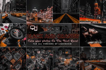 Urban Black AND Orange  Presets 