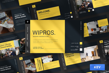Wipros - Modern Keynote Presentation Template