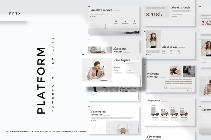 Platform - Powerpoint Template