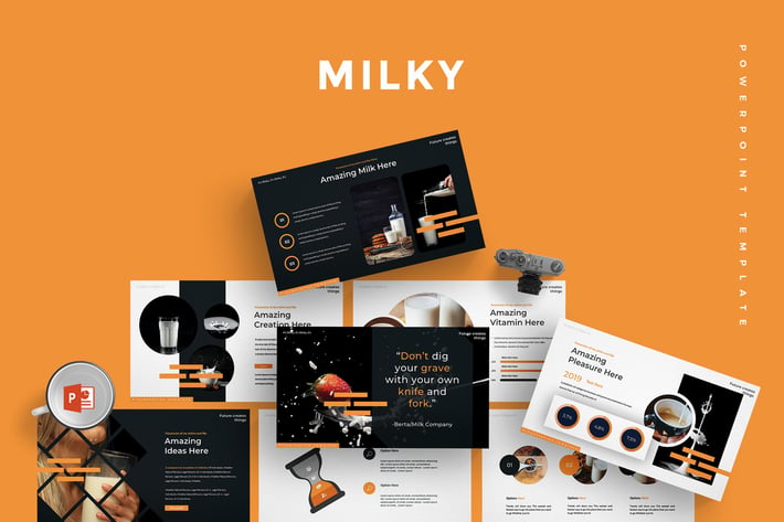 Milky - Powerpoint Template