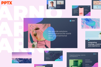 ARNO - Creative and Fresh Powerpoint Template