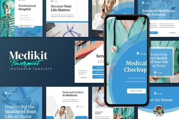 Medikit - Instagram Post Template PPT
