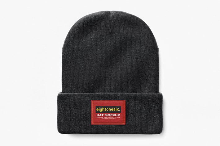 Beanie Mock-Up Template