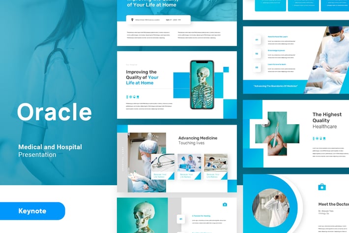 Oracle - Medical and Health Keynote Template