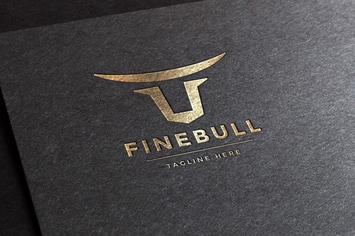 Finebull Logo Template