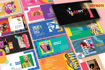 FLASHY Pastel - keynote Template