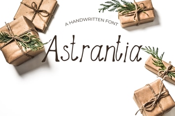Astrantia Handmade Font