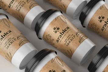 Take Away Paper Coffee Cup Mockup