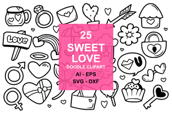 25 Sweet Love Doodles