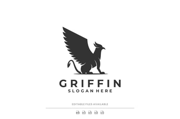 Griffin Silhouette Logo