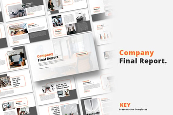 Company Report - Keynote Template