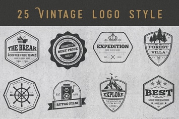 Vintage Logos  and Badges Design