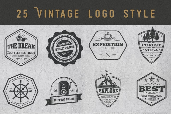 Vintage Logos  and Badges Design