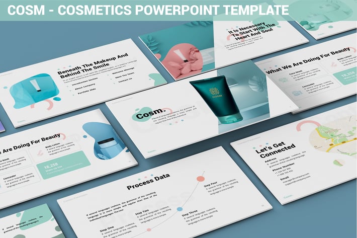 Cosm - Cosmetics Powerpoint Template
