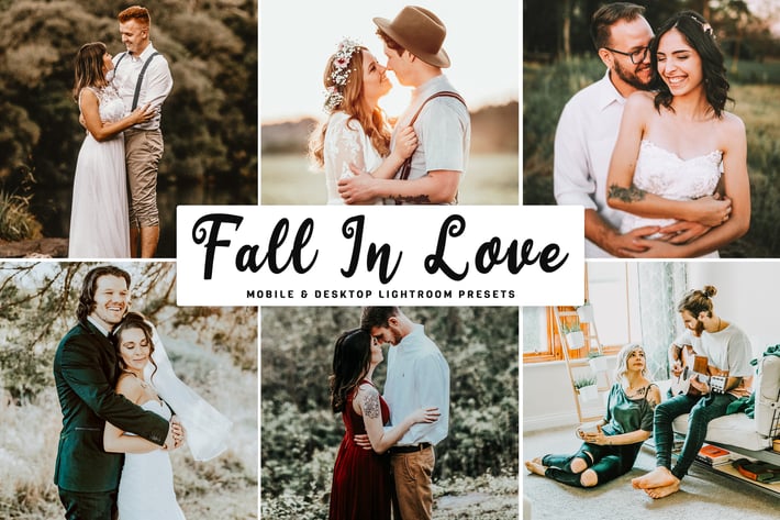 Fall In Love Mobile & Desktop Lightroom Presets