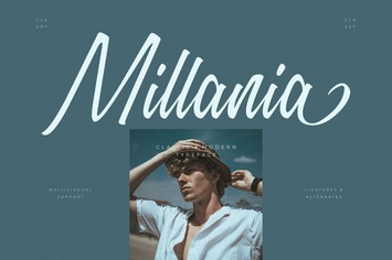Millania - Modern Script Font
