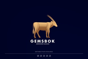 Gemsbok Gradient Logo