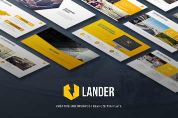 Lander - Creative Keynote Template