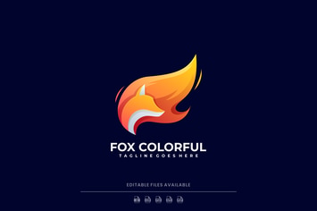 Fox Gradient Logo